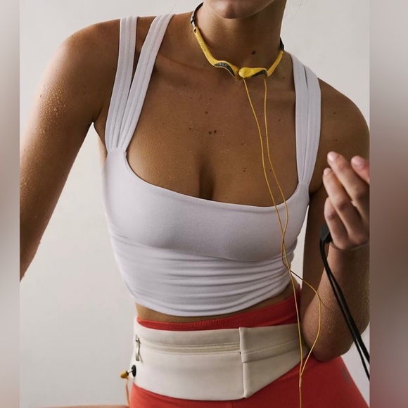 NWOT Free People On The Radar Longline Bra - Picture 1 of 7